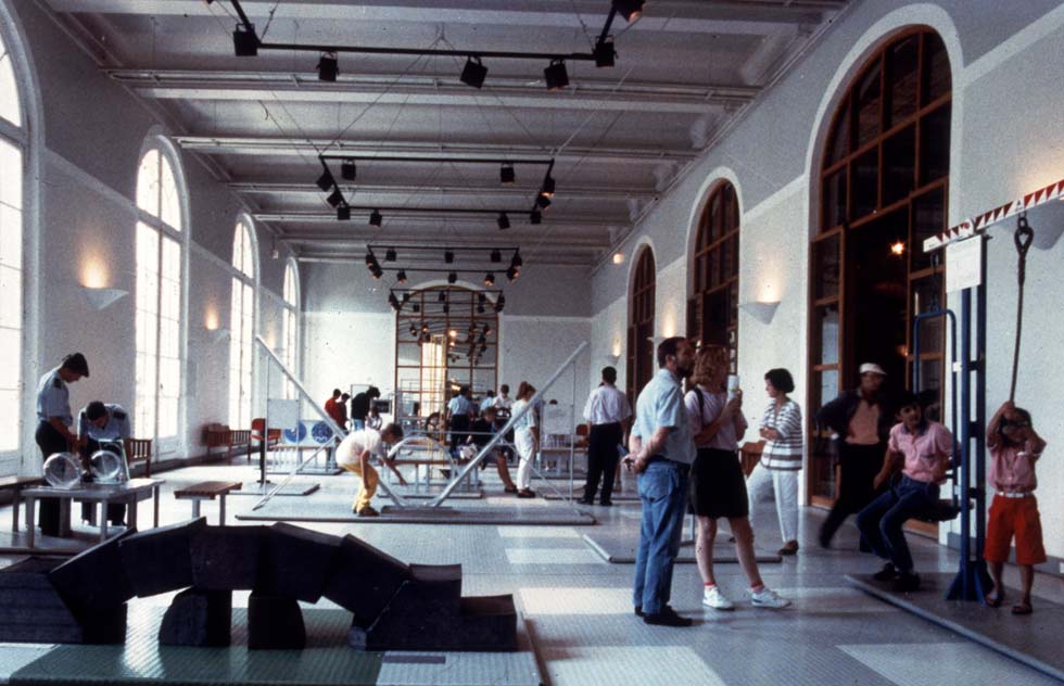 1989 - Vue générale de la salle Eurêka(ouverture du diaporama)