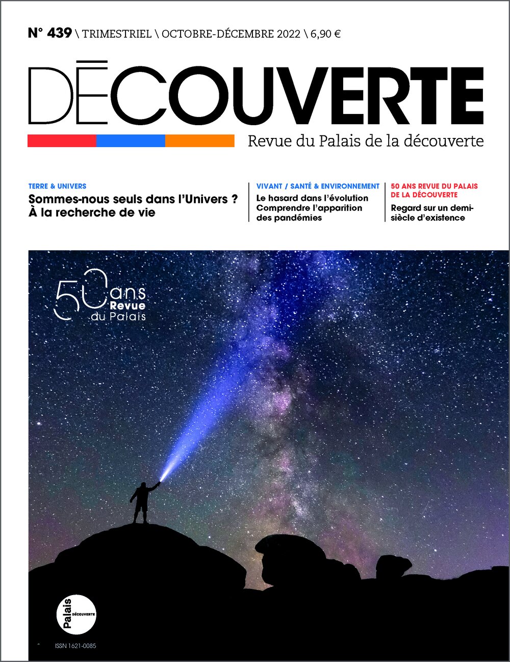 couverture n°439 revue Découverte