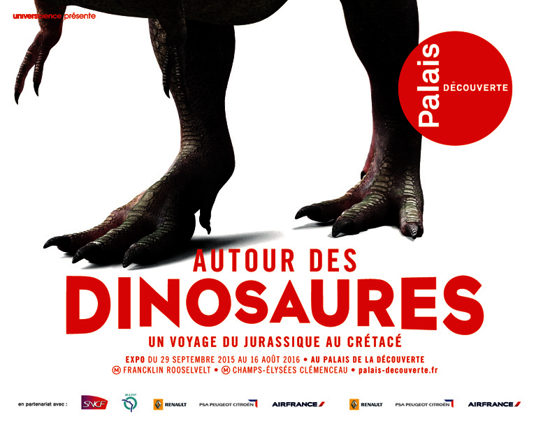 2015 : Autour des dinosaures - Un voyage du Jurassique au Crétacé(ouverture du diaporama)