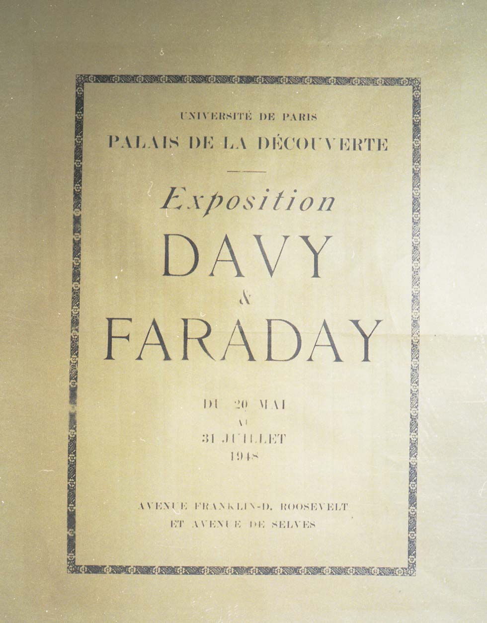 1948 : Davy et Faraday(ouverture du diaporama)