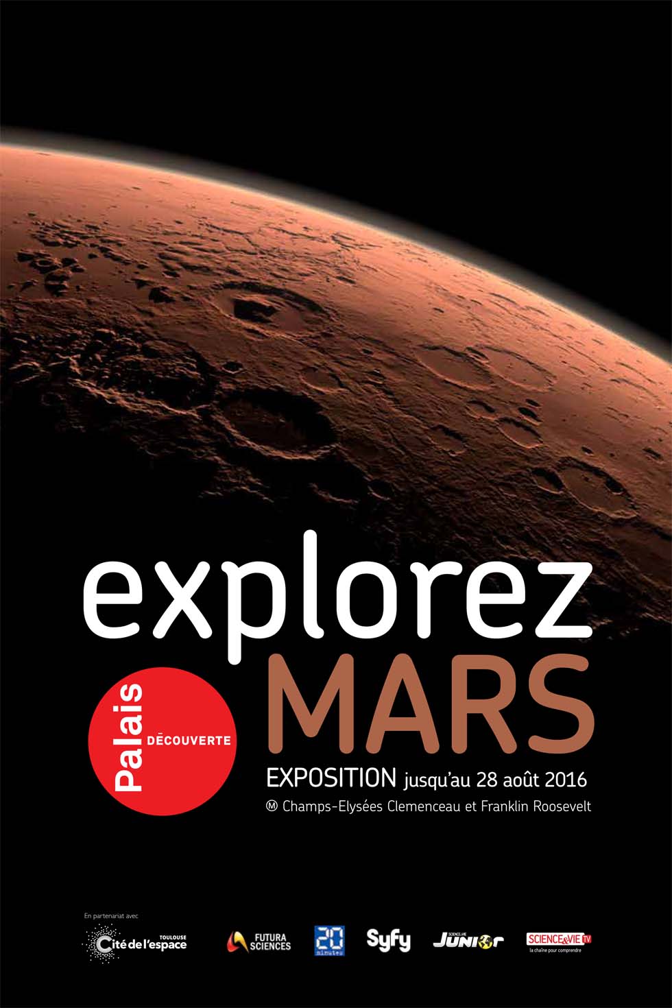 2016 : Explorez Mars(ouverture du diaporama)