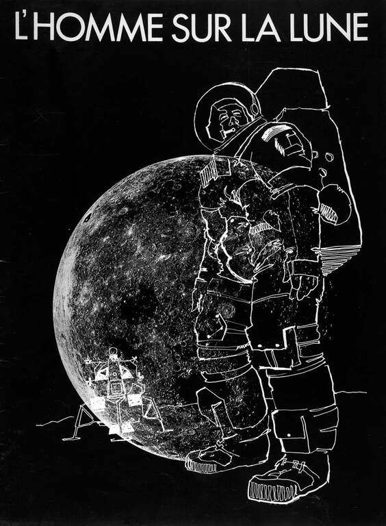 1969 : L'Homme sur la Lune(ouverture du diaporama)