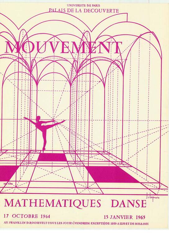 1964 : Mouvement - Mathématiques, danse(ouverture du diaporama)