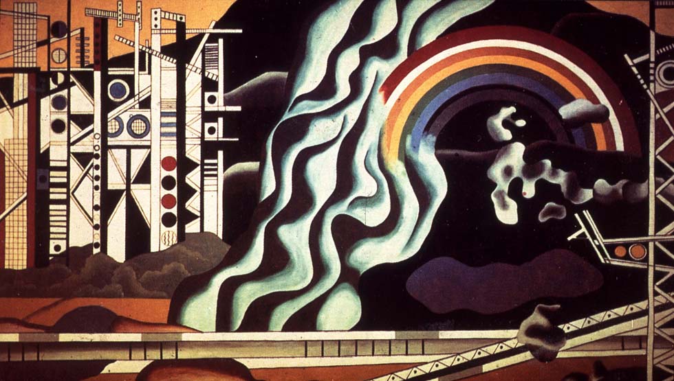 1937 - Fernand Léger, Le transport des forces(ouverture du diaporama)