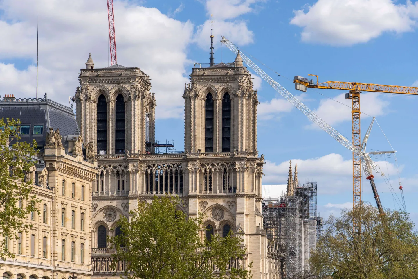 Notre-Dame en travaux